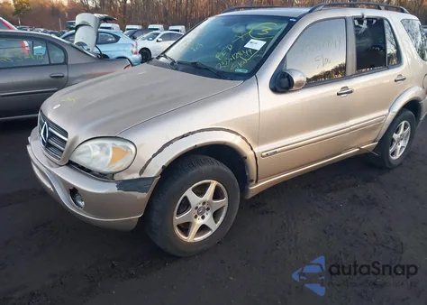 2002 Mercedes-Benz Ml 500 from USA, damaged, VIN 4JGAB75E42A317915